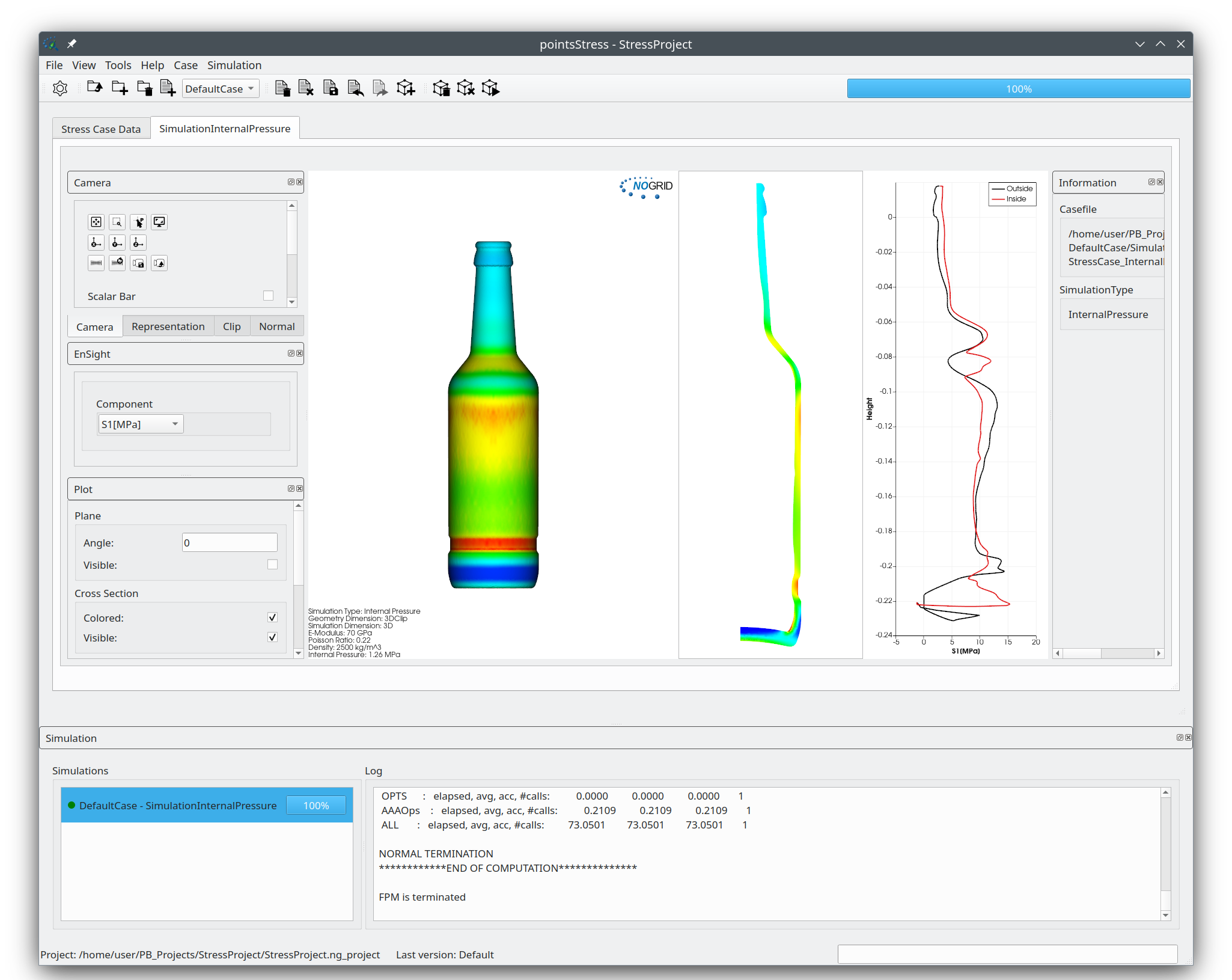 NOGRID pointsStress meshless CFD software product box