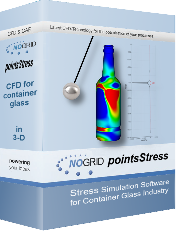 NOGRID pointsStress meshless CFD software product box
